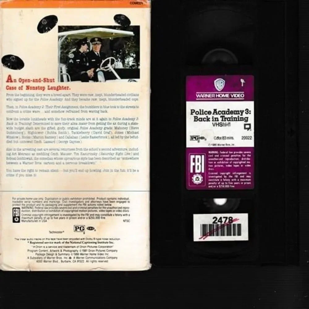 Police Academy‎ 3 Used VHS Comedy